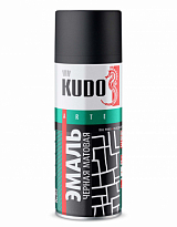 KUDO KU-1102 Краска черная матовая 520мл 1/12шт